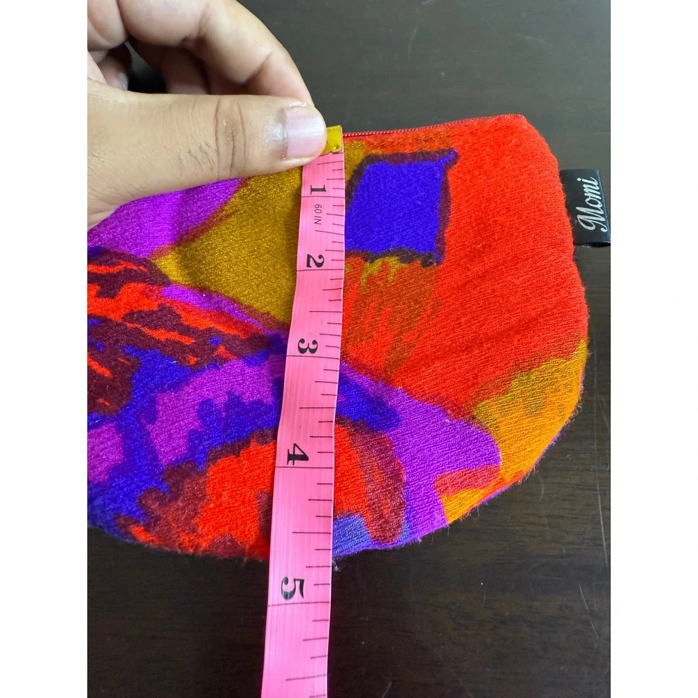 Momi Wallet Women's Made With Aloha Coin Purse‎ Colorful Zip Pouch Hawaiian